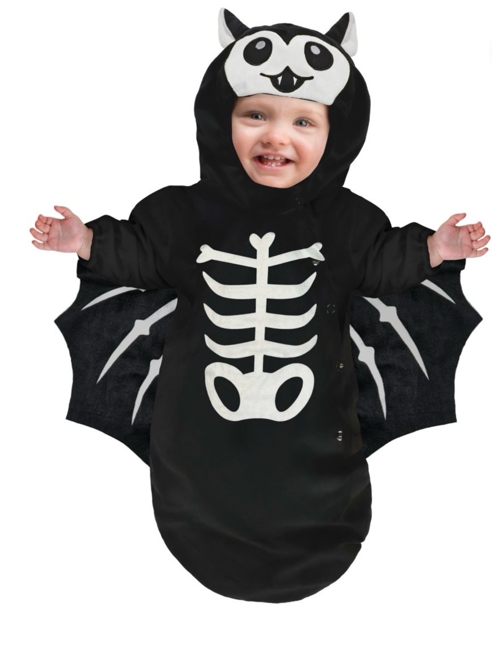 Baby Skeleton Bat Halloween Costume